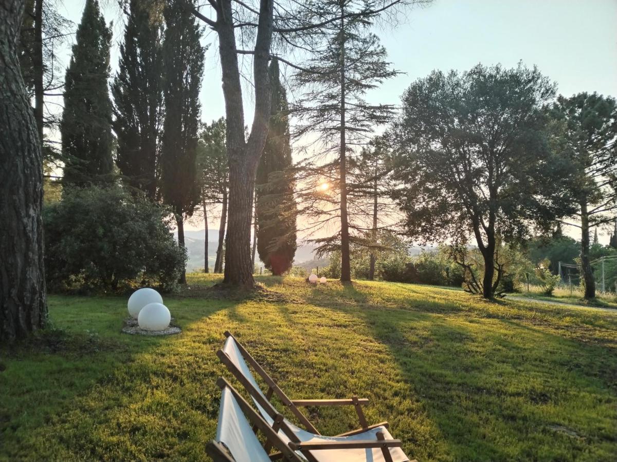 Agriturismo Poggio Rotondo 圣吉米纳诺 外观 照片